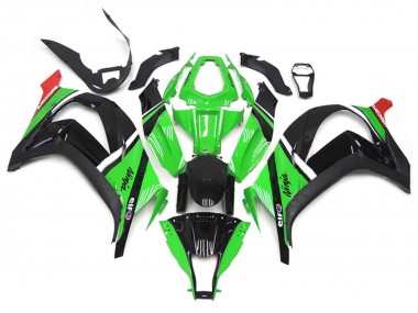 Mejores Carenados Moto Kawasaki ZX10R 2011-2015 - Verde Negro Blanco Rojo