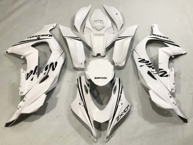 Mejores Carenados Moto Kawasaki ZX10R 2016-2020 - Blanco Negro