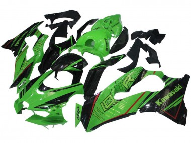 Mejores Carenados Moto Kawasaki ZX10R 2021-2025 - Verde Negro Brillante