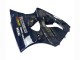 Mejores Carenados Moto Kawasaki ZX6R 1998-1999 - Negro Brillante Amarillo Elf Bridgestone