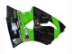 Mejores Carenados Moto Kawasaki ZX6R 1998-1999 - Verde Negro Brillante Elf Bridgestone