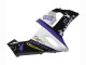 Mejores Carenados Moto Kawasaki ZX6R 2005-2006 - Blanco Púrpura Negro Rizoma Playboy DENSO