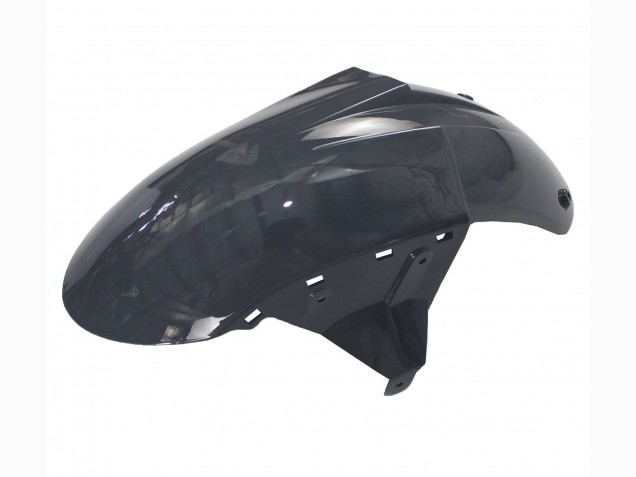 Mejores Carenados Moto Kawasaki ZX6R 2005-2006 - Gris Oscuro Negro