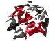 Mejores Carenados Moto Kawasaki ZX6R 2005-2006 - Rojo Negro
