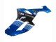Mejores Carenados Moto Kawasaki ZX6R 2007-2008 - Negro Azul Elf