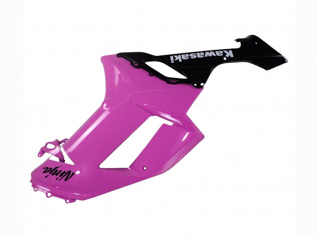 Mejores Carenados Moto Kawasaki ZX6R 2007-2008 - Negro Rosa Ninja