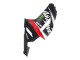 Mejores Carenados Moto Kawasaki ZX6R 2007-2008 - Negro Blanco Rojo Blanco Nieve Calcomanía Ninja Elf