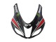 Mejores Carenados Moto Kawasaki ZX6R 2007-2008 - Negro Blanco Rojo Blanco Nieve Calcomanía Ninja Elf