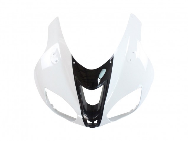 Mejores Carenados Moto Kawasaki ZX6R 2007-2008 - Negro Blanco Ninja