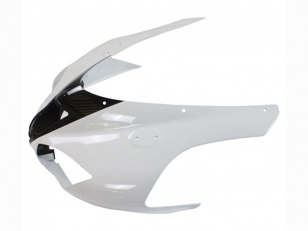 Mejores Carenados Moto Kawasaki ZX6R 2007-2008 - Negro Blanco Ninja