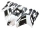 Mejores Carenados Moto Kawasaki ZX6R 2007-2008 - Negro Blanco Ninja