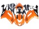 Mejores Carenados Moto Kawasaki ZX6R 2007-2008 - Naranja Negro Ninja