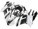 Mejores Carenado Moto Kawasaki ZX6R 2007-2008 - Blanco Negro