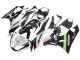 Mejores Carenados Moto Kawasaki ZX6R 2009-2012 - Blanco Rojo Negro Verde