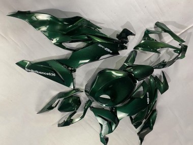 Mejores Carenados Moto Kawasaki ZX6R 2019-2022 - Verde Oscuro