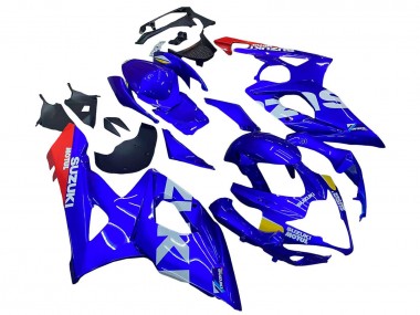 Mejores Carenados Moto Suzuki GSXR 1000 2005-2006 - Azul Amarillo Blanco Rojo Motul