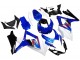 Mejores Carenados Moto Suzuki GSXR 1000 2007-2008 - Blanco Azul Negro Rojo