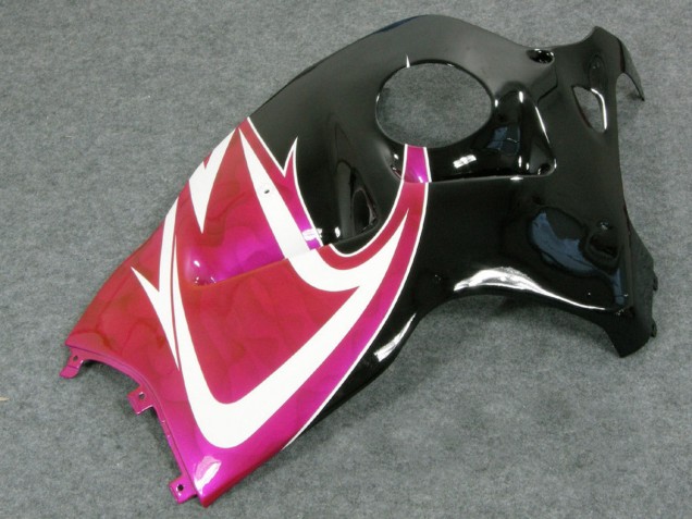 Mejores Carenados Moto Suzuki GSXR 1300 Hayabusa 1996-2007 - Rosa Blanco Negro