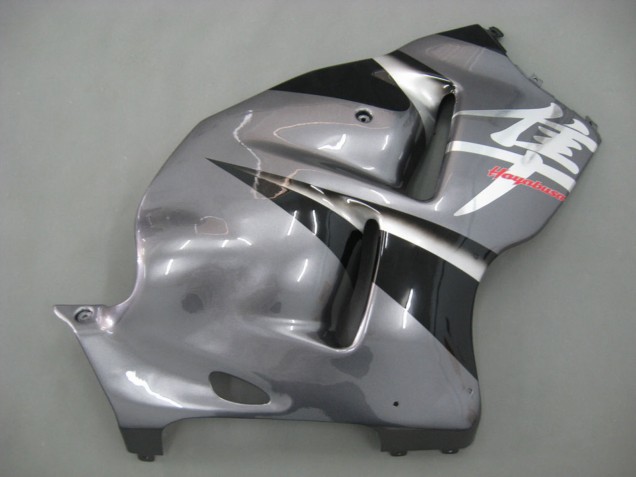 Mejores Carenados Moto Suzuki GSXR 1300 Hayabusa 1996-2007 - Gris Negro Hayabusa