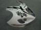Mejores Carenados Moto Suzuki GSXR 1300 Hayabusa 1996-2007 - Blanco Negro Corona