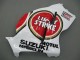 Mejores Carenados Moto Suzuki GSXR 1300 Hayabusa 1996-2007 - Blanco Rojo Motul