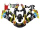 Mejores Carenados Moto Suzuki GSXR 600 / GSXR 750 1996-2000 - Negro Multicolor 27