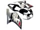 Mejores Carenado Moto Suzuki GSXR 600 / GSXR 750 2001-2003 - Plata Negro Brillante Rojo