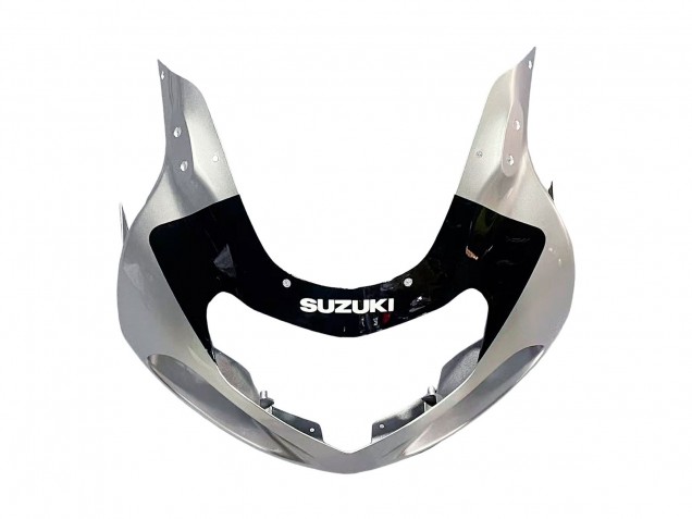 Mejores Carenado Moto Suzuki GSXR 600 / GSXR 750 2001-2003 - Plata Negro Brillante Rojo