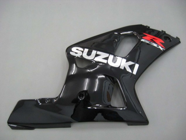 Mejores Carenados Moto Suzuki GSXR 600 / GSXR 750 2001-2003 - Negro Brillante Rojo Blanco