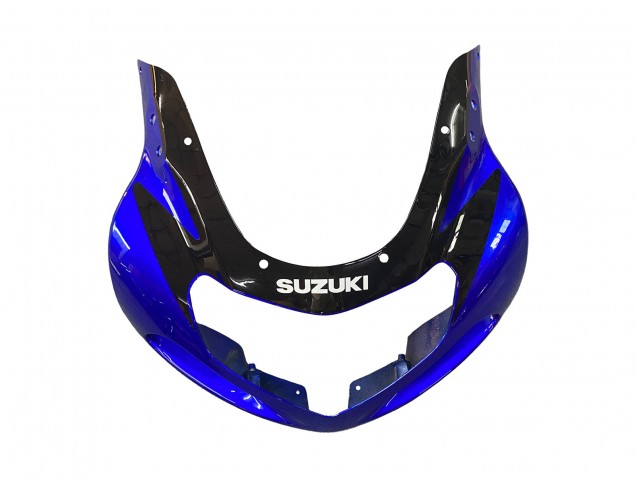 Mejores Carenados Moto Suzuki GSXR 600 / GSXR 750 2001-2003 - Azul Amarillo Negro Brillante