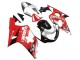 Mejores Carenado Moto Suzuki GSXR 600 / GSXR 750 2001-2003 - Rojo Blanco Negro Brillante