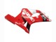 Mejores Carenado Moto Suzuki GSXR 600 / GSXR 750 2001-2003 - Rojo Blanco Negro Brillante