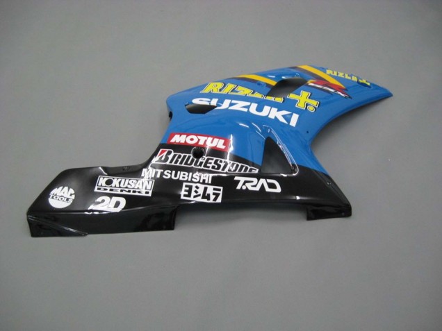 Mejores Carenados Moto Suzuki GSXR 600 / GSXR 750 2001-2003 - Azul Amarillo Negro Motul Rizla