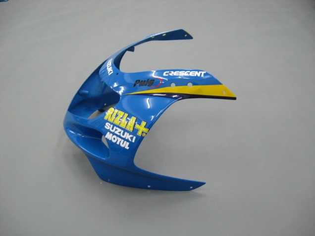 Mejores Carenados Moto Suzuki GSXR 600 / GSXR 750 2001-2003 - Azul Amarillo Negro Motul Rizla