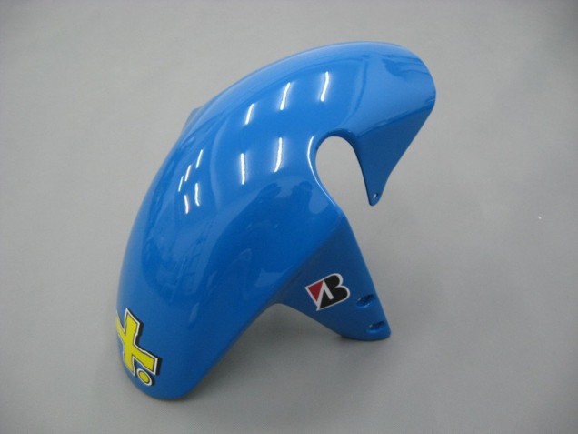 Mejores Carenados Moto Suzuki GSXR 600 / GSXR 750 2001-2003 - Azul Amarillo Negro Motul Rizla