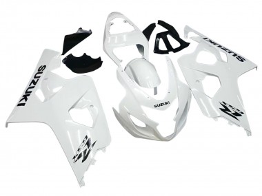 Mejores Carenados Moto Suzuki GSXR 600 / GSXR 750 2004-2005 - Blanco Perla