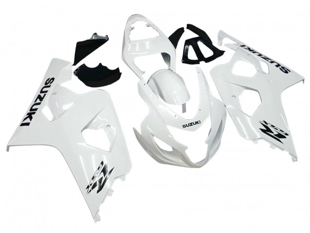 Mejores Carenados Moto Suzuki GSXR 600 / GSXR 750 2004-2005 - Blanco Perla