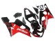 Mejores Carenados Moto Suzuki GSXR 600 / GSXR 750 2004-2005 - Negro Brillante Rojo Jordan Michelin