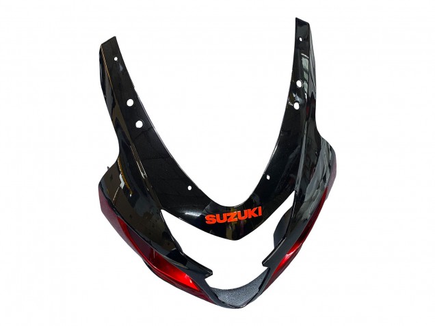 Mejores Carenados Moto Suzuki GSXR 600 / GSXR 750 2004-2005 - Negro Gris Rojo