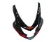 Mejores Carenados Moto Suzuki GSXR 600 / GSXR 750 2004-2005 - Negro Gris Rojo