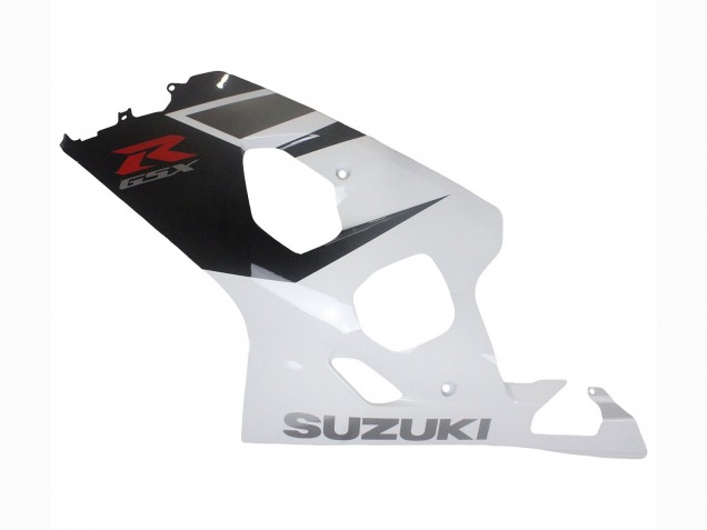 Mejores Carenados Moto Suzuki GSXR 600 / GSXR 750 2004-2005 - Blanco Negro Rojo