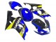 Mejores Carenados Moto Suzuki GSXR 600 / GSXR 750 2004-2005 - Azul Amarillo Negro