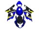 Mejores Carenados Moto Suzuki GSXR 600 / GSXR 750 2004-2005 - Azul Amarillo Negro