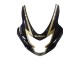 Mejores Carenados Moto Suzuki GSXR 600 / GSXR 750 2004-2005 - Negro Brillante Oro Corona