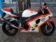 Mejores Carenados Moto Suzuki GSXR 600 / GSXR 750 2004-2005 - Blanco Rojo Amarillo Michelin Texaon Heron 7