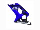 Mejores Carenados Moto Suzuki GSXR 600 / GSXR 750 2004-2005 - Azul Negro Blanco Calcomanía