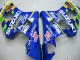 Mejores Carenados Moto Suzuki GSXR 600 / GSXR 750 2004-2005 - Azul Blanco Amarillo Verde Telefonica Motul MoviStar