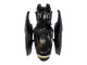 Mejores Carenados Moto Suzuki GSXR 600 / GSXR 750 2006-2007 - Negro Brillante Blanco Motul Lucky Strike