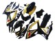 Mejores Carenados Moto Suzuki GSXR 600 / GSXR 750 2006-2007 - Oro Negro Brillante Rojo