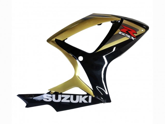 Mejores Carenados Moto Suzuki GSXR 600 / GSXR 750 2006-2007 - Oro Negro Brillante Rojo